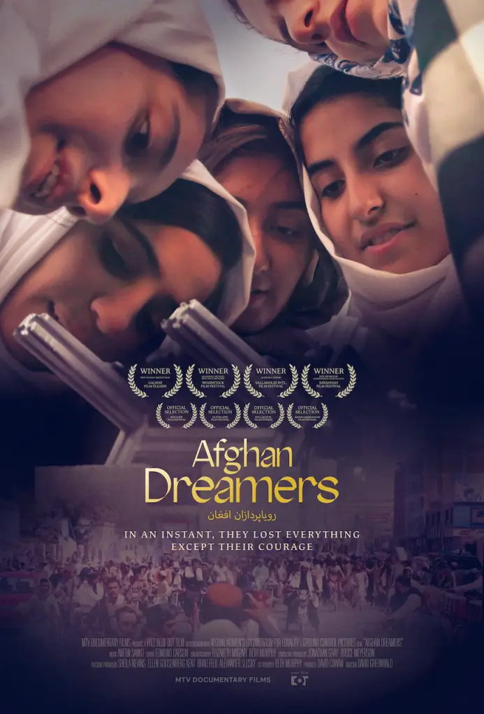 Afghan Dreamers poster.